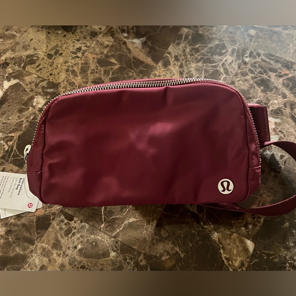 Lululemon Athletica Burgundy Bag